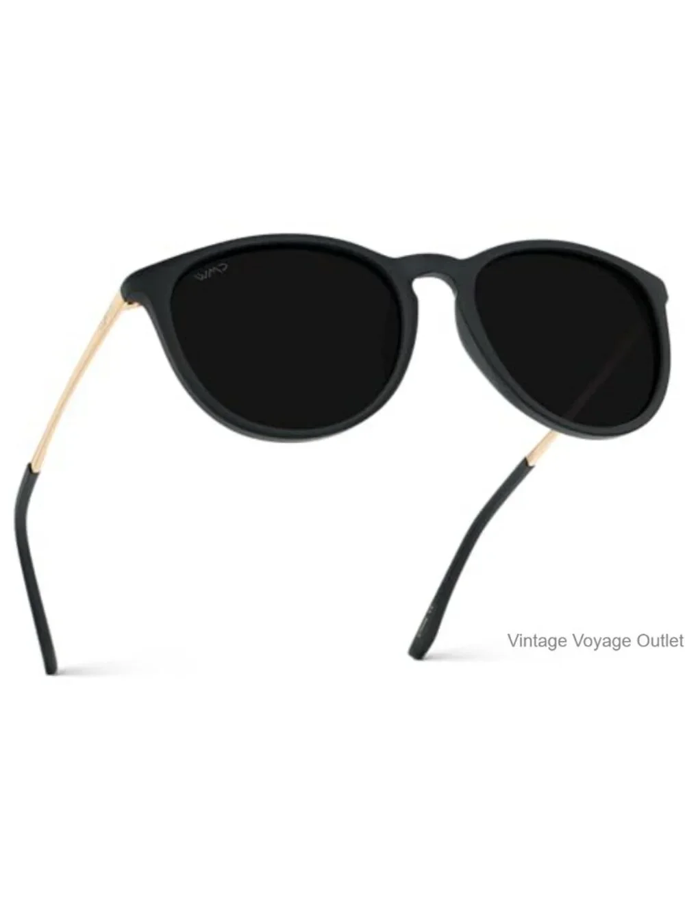 Retro Round Polarized Sunglasses for Women UV400